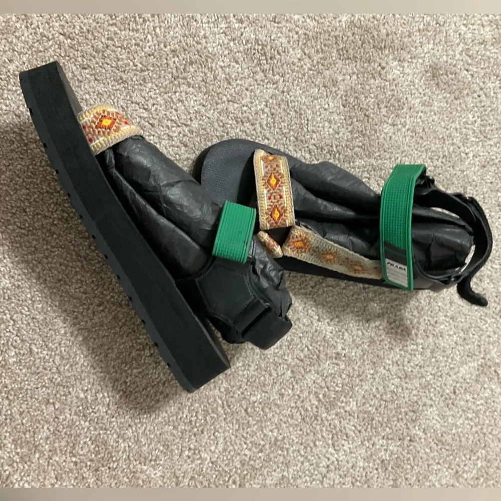PRADA
Nomad embroidered sandals - Picture 5 of 7